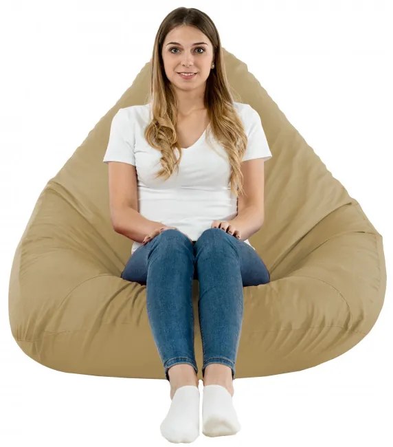 Sedací vak DROP XXL béžový OUTDOOR