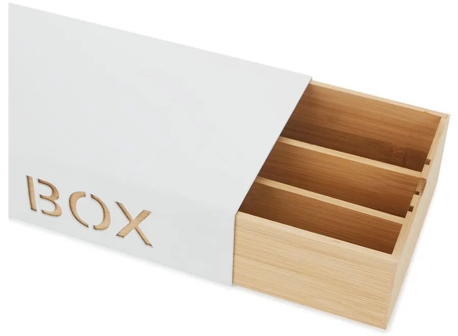 Biely stojan na kapsule – Balvi