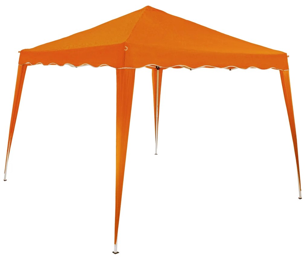 Casaria Party stan / pavilón 3 x 3 m oranžový UV- ochrana 50+