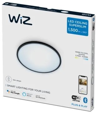 WiZ - LED Stmievateľné stropnvé svietidlo SUPERSLIM LED/16W/230V 2700-6500K Wi-Fi