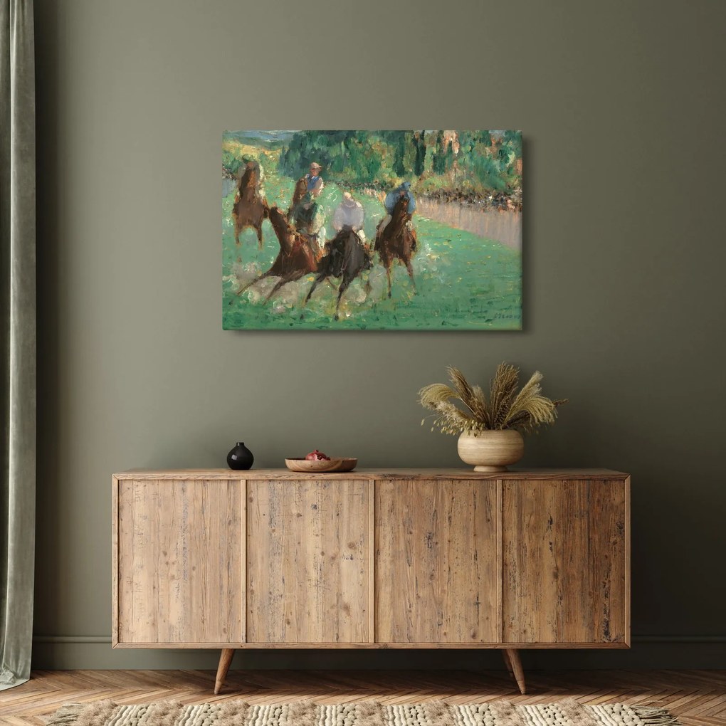 Obraz - Edouard Manet, At the Races, reprodukcia (90x60 cm)