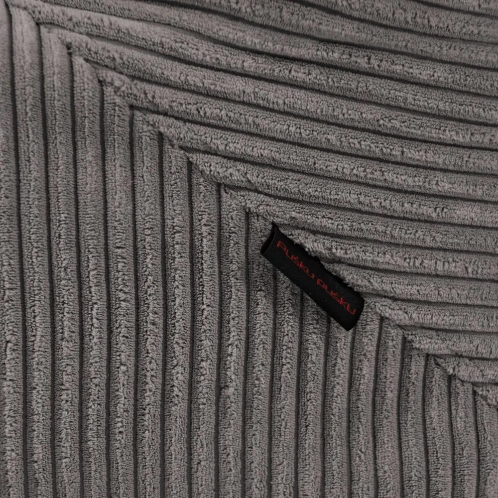 Menčestrový sedací vak v tehlovej farbe Tube – SLOWDOWN