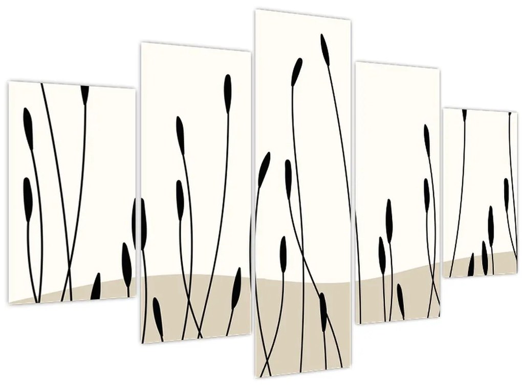 Obraz - Grafická lúka N⁰3 (150x105 cm)