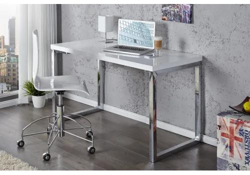PC - stolík 20999 120x60cm Biely vysoký lesk-Komfort-nábytok