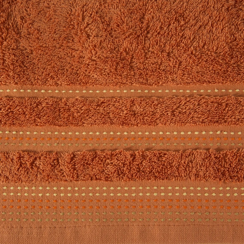 FROTÉ UTERÁK POLA SADA 3KS 70X140 CM ORANŽOVÁ