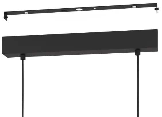 Eglo 43554 - Luster na lanku GILTSPUR 3xE27/40W/230V