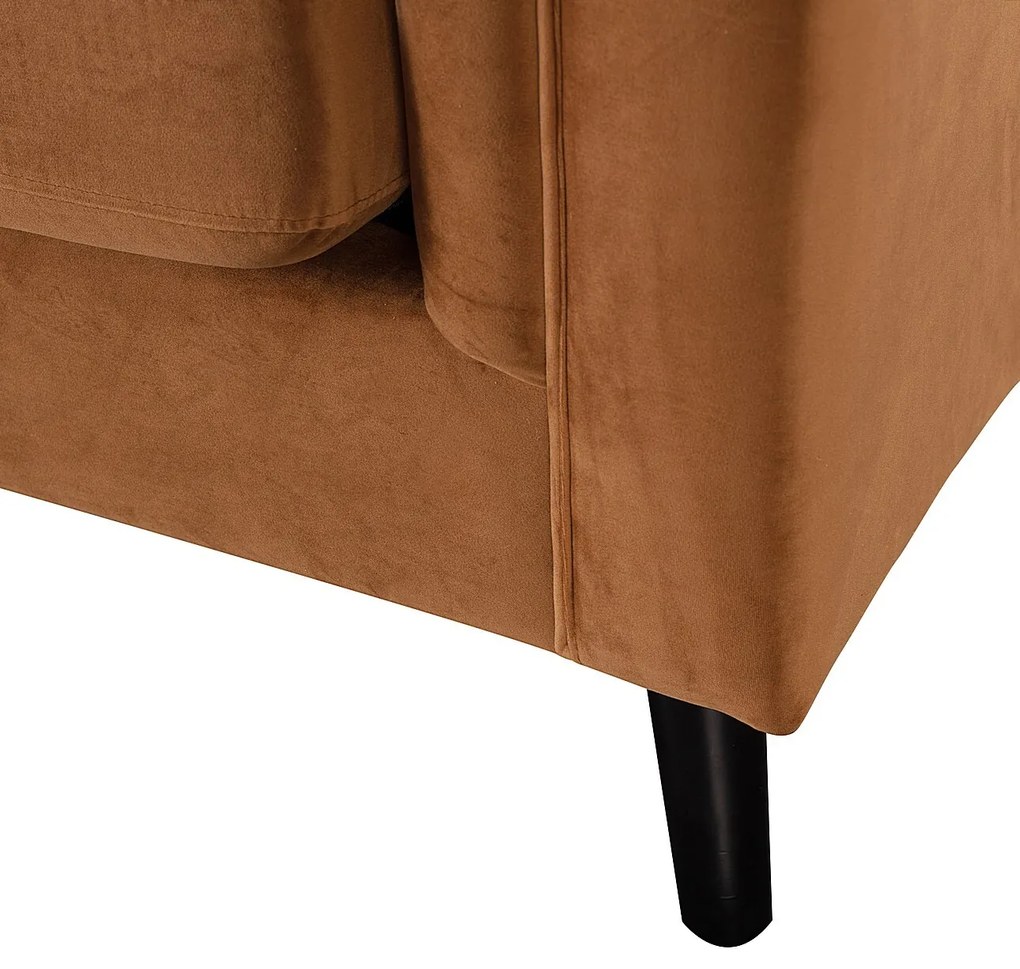Pohovka Meriva Velvet caramel pre 2 osoby