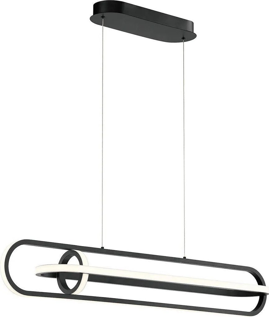 XXXLutz ZÁVESNÉ LED SVIETIDLO, 107,1/44,9/16,7 cm Elstead Lighting - Online Only bytové doplnky - 009093027301