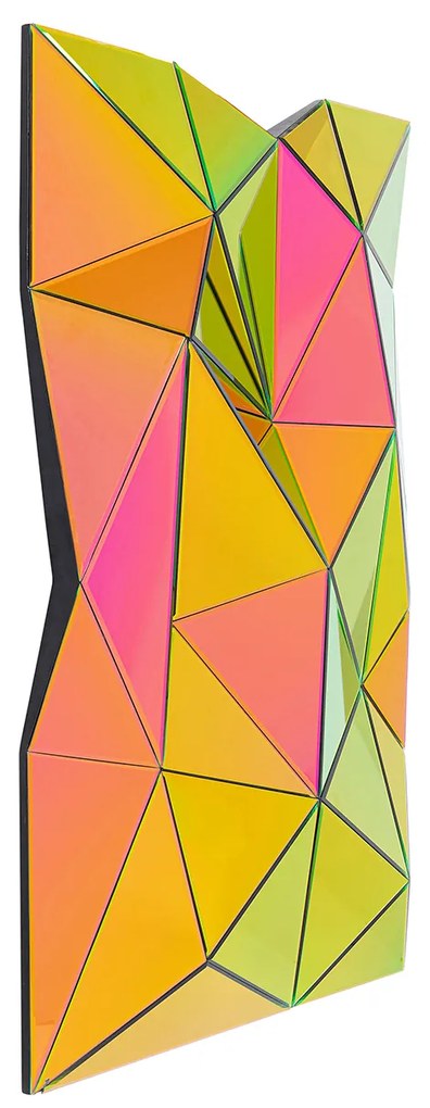Prisma zrkadlová dekorácia viacfarebná