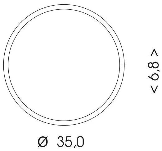 Ecolite WMAT350-25W/BI - LED Stropné svietidlo MARTIN LED/25W/230V IP65 biela