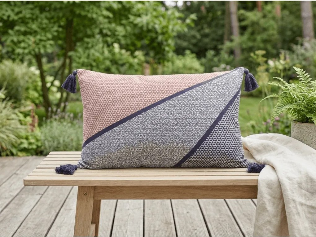 Dekoratívny vankúšik IMPRIME TILAK 30x50 cm, farebný