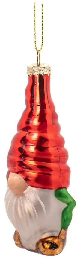 Sklenené ručne vyrobené vianočné ozdoby v súprave 2 ks ø 4 cm Gonk – Sass & Belle