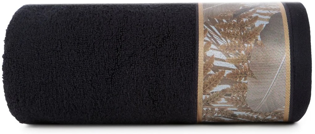 FROTÉ UTERÁK EVA MINGE17 70X140 CM ČIERNA