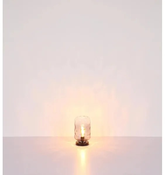 Globo 16046TS - Stolná lampa DARINA 1xE27/60W/230V šedá