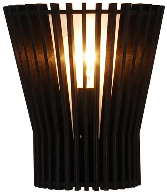 Ledea Osaka nástenná lampa 1x40 W čierna 50401030