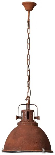 Brilliant - Luster na reťazi JESPER GLAS 1xE27/60W/230V medený