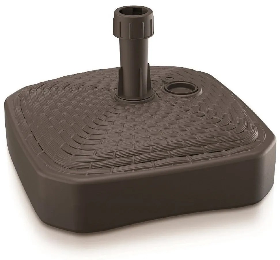 PROSPERPLAST Podstavec pod slnečník hranatý UMBRELLA umbra 39cm