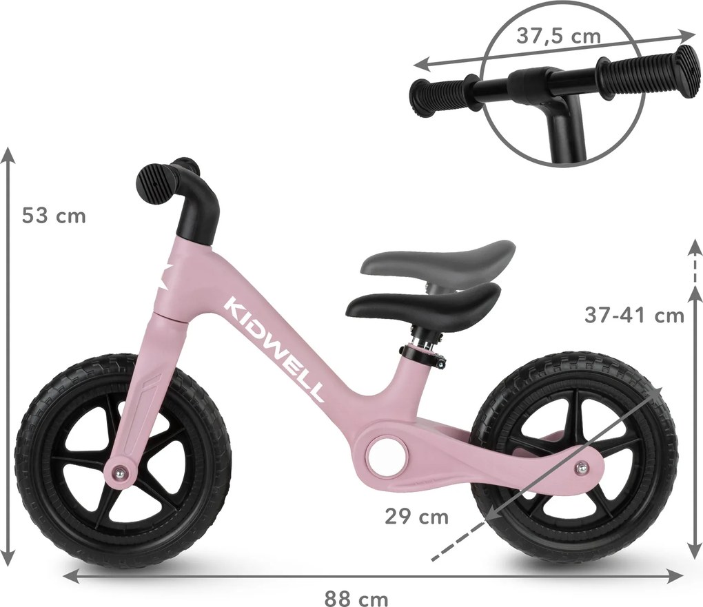 Skladacie odrážadlo Kidwell FLEX – ľahké detské odrážadlo