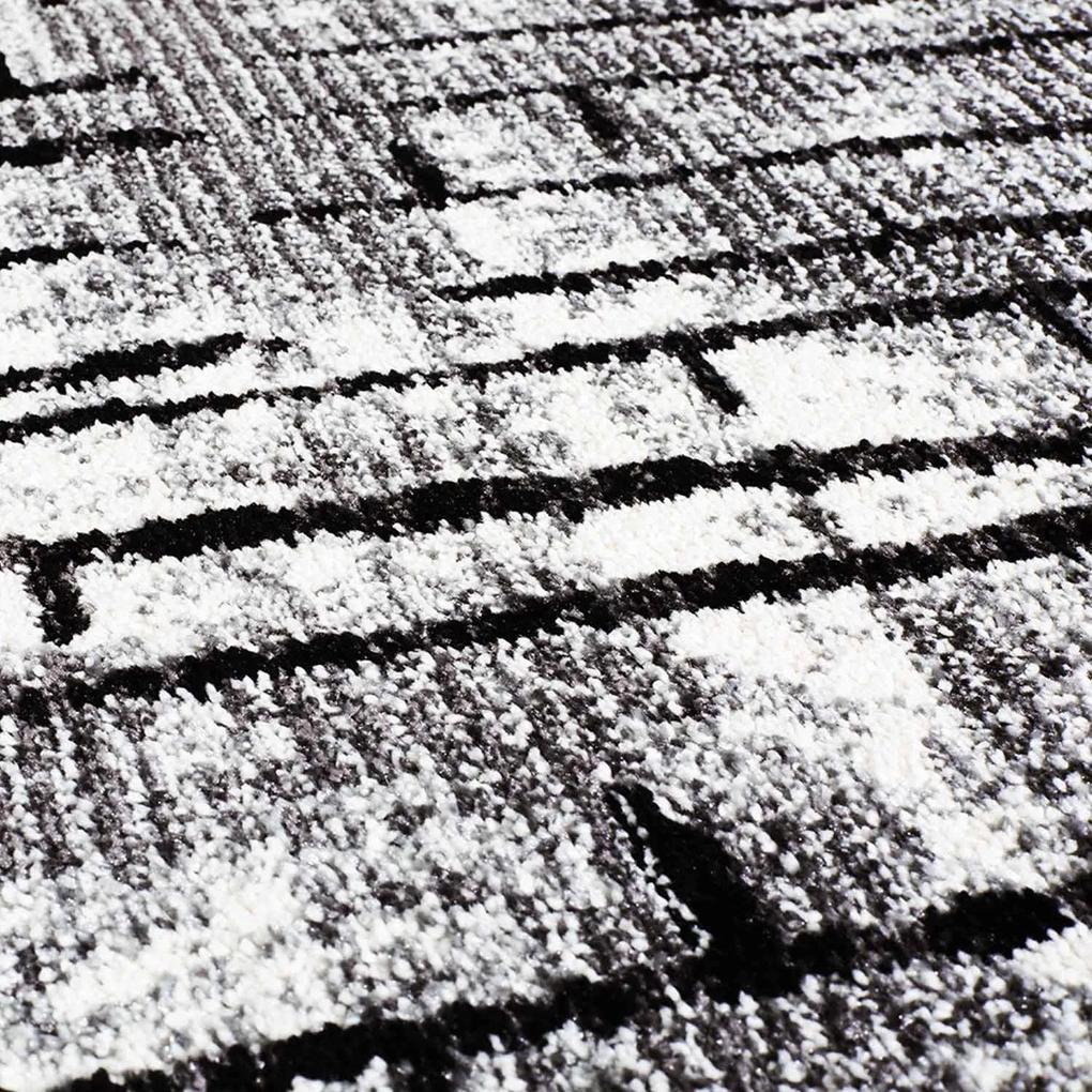 Dekorstudio Moderný koberec MODA SOFT sivý 1139 Rozmer koberca: 160x225cm