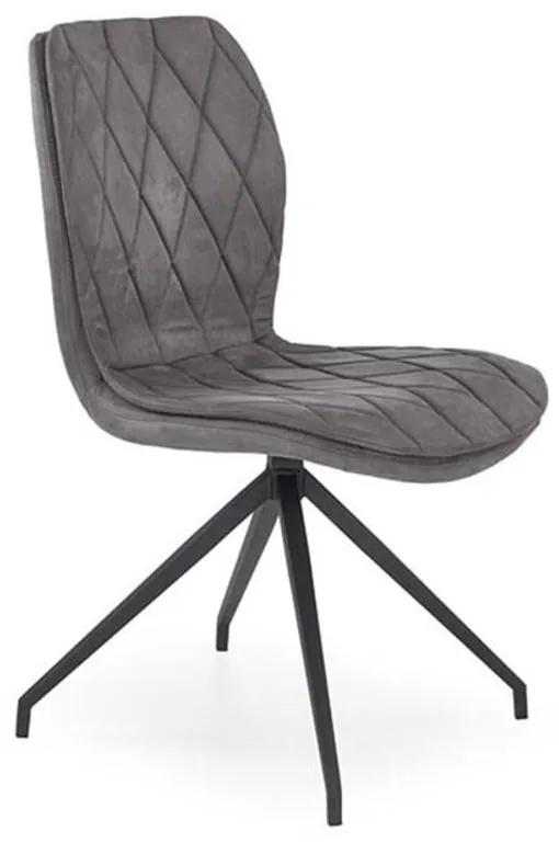 Halmar Jedálenská stolička K237, šedá