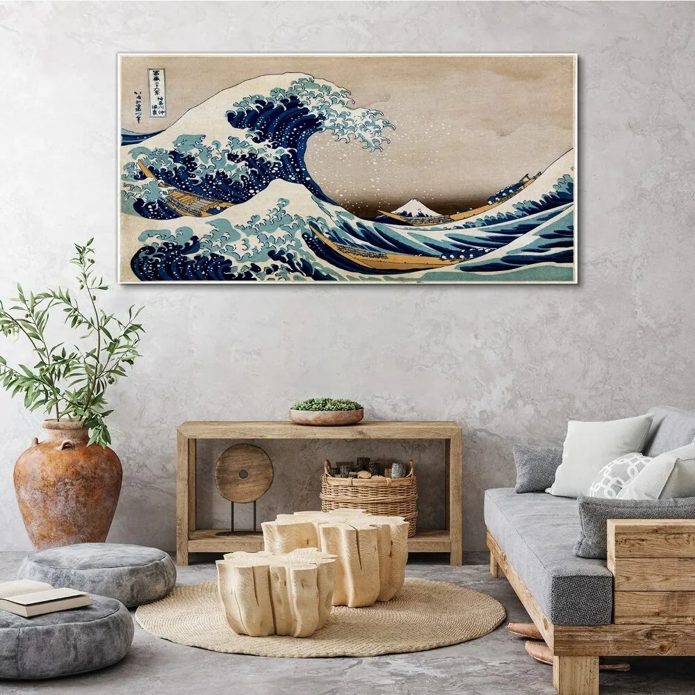 Obraz Canvas Kanagawa je veľká vlna