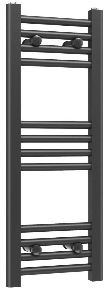 Gamma Erga Basic, vykurovacie teleso 800x300 mm, 224 W, čierna, ERG-LAV-BASIC-8030-BK