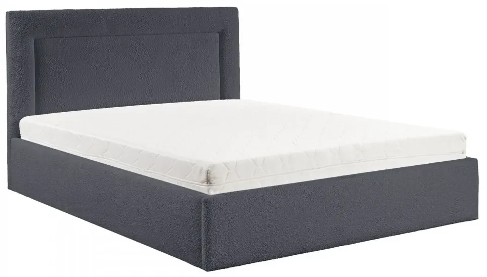 Čalúnená posteľ s úložným priestorom Enserio, Rozmer postele: 160x200, Dostupné poťahy: Coral 50