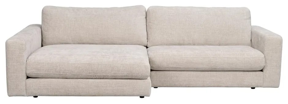 Krémová rohová pohovka (ľavý roh) Duncan – Rowico