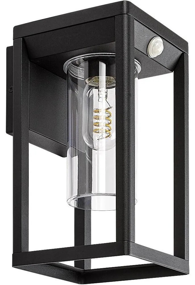 Rabalux 77086 - Vonkajšie nástenné svietidlo ZERNEST 1xE27/15W/230V IP54 čierna