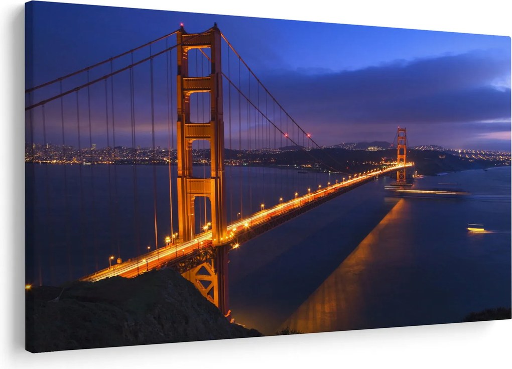 Obraz - Golden Gate Bridge (90x60 cm)