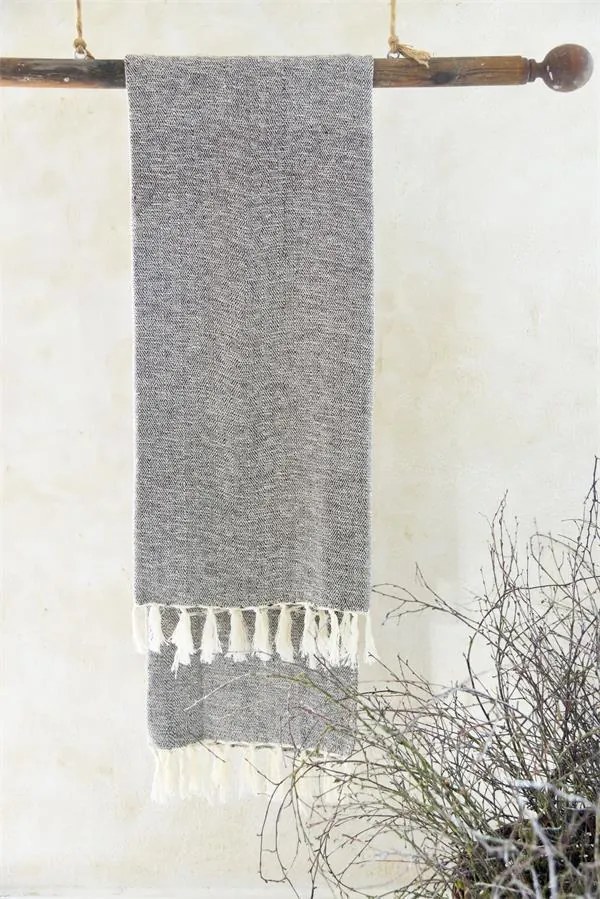 Jeanne d'Arc Living Osuška z recyklovanej bavlny Brown 100x200 cm