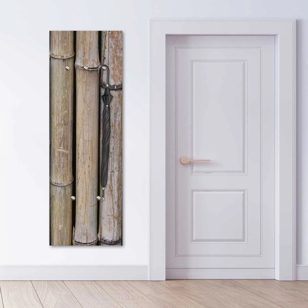 Gario Vešiak na stenu Sivý bambus Rozmery: 40 x 118 cm