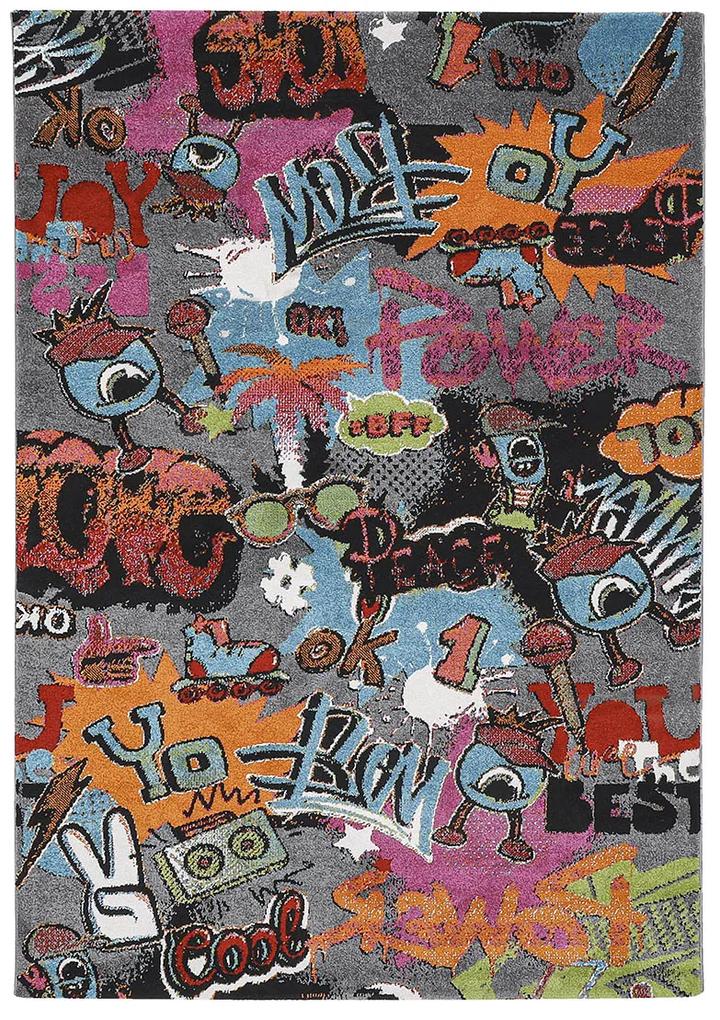 Koberce Breno Kusový koberec FREESTYLE 404/multi, viacfarebná,160 x 230 cm