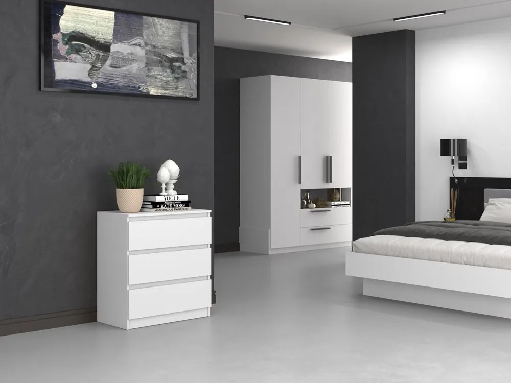 Komoda Musecalo 1 (biela). Akcia -18%. Vlastná spoľahlivá doprava až k Vám domov. 1132781