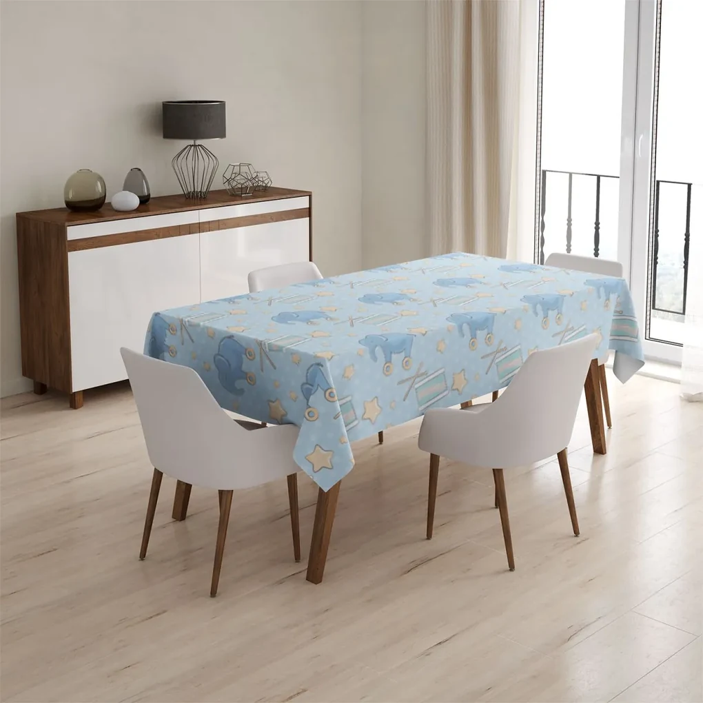 Sablio Obrus Bubny a Slony - 145x240 cm