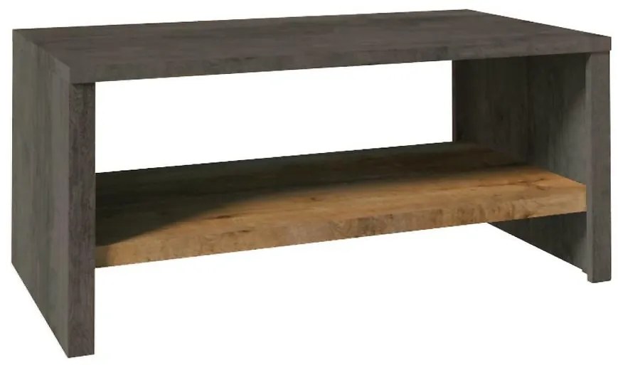 Konferenčný stolík Montana st dub lefkas smooth grey