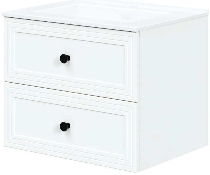 Skrinka pod umývadlo Bondi 60 cm, biela