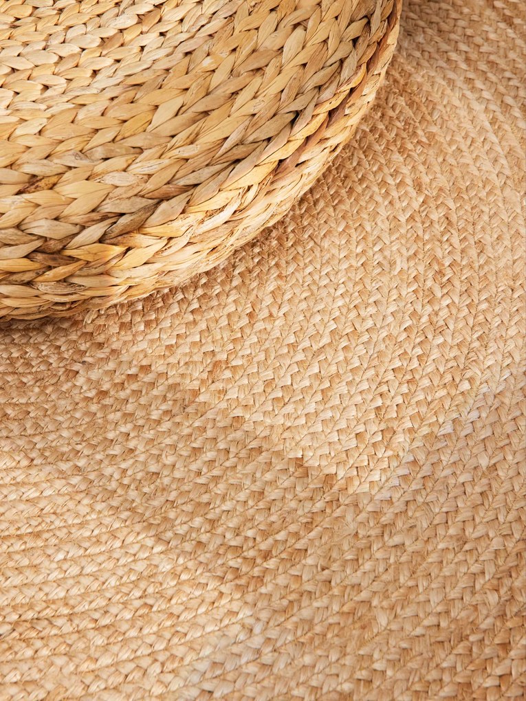 Hanse Home, Kusový koberec Jutta 106226 Natur Gold/Ivory kruh, 240x240 (priemer) kruh, béžová, chodba / predsieň