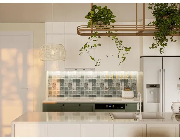 MAXLIGHT P0583 - Luster na lanku PRASLIN 1xE27/15W/230V pr. 39 cm béžová