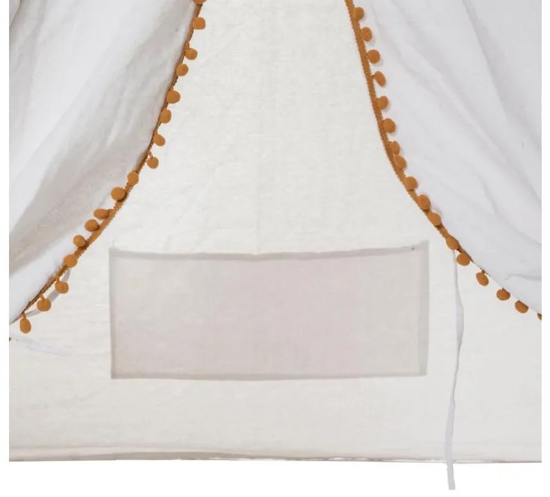 Biele detské teepee WAPI