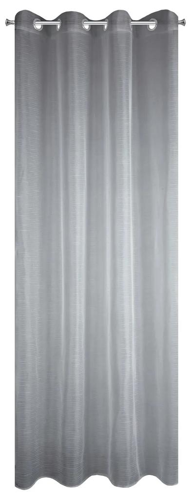 Hotová záclona AMIRA 140x250 CM šedá