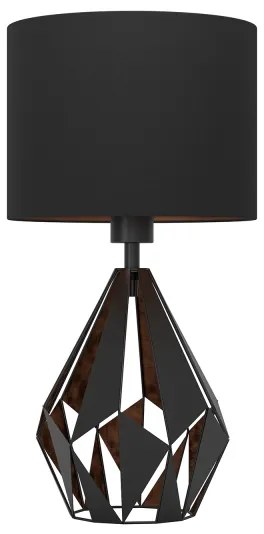 Eglo 43077 - Stolná lampa CARLTON 1xE27/60W/230V