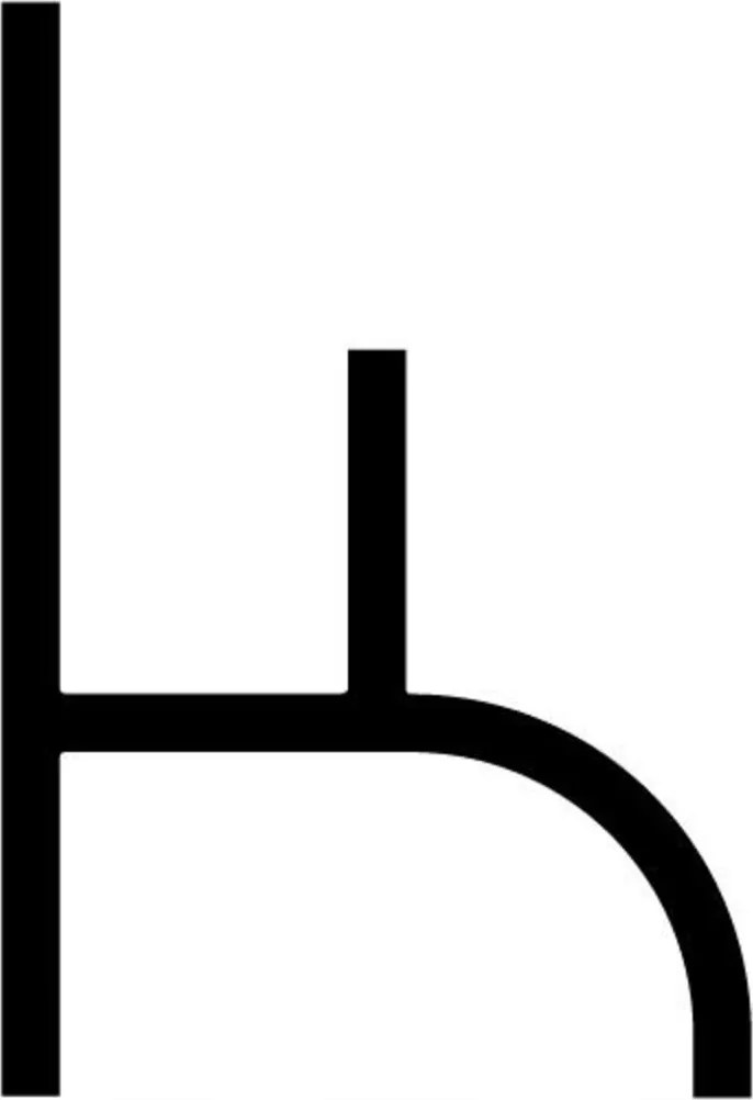 Artemide Alphabet of Light malé písmeno k 1202k00A dizajnové Led svítidlo