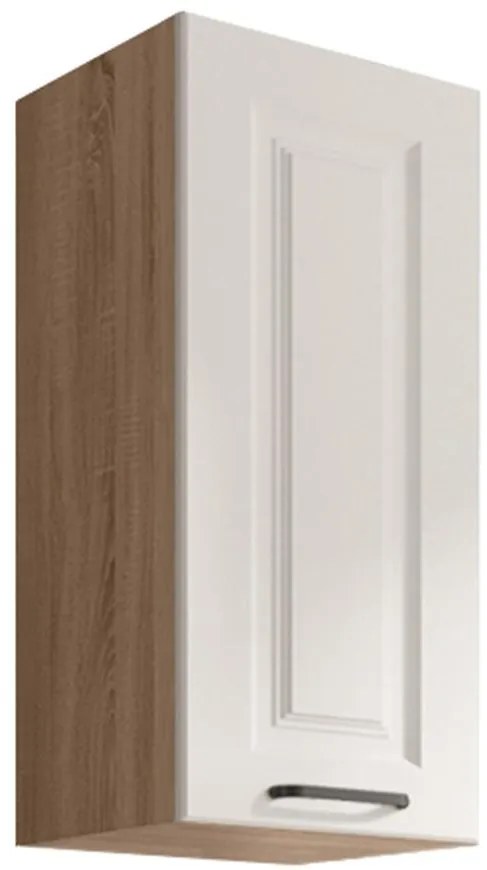 Kuchynská skrinka Smart  30g Sonoma/Biely Mat