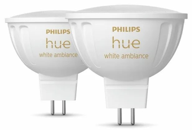 Philips Hue 8719514491588 žiarovka LED WA Bluetooth GU5.3 MR16, 2 ks