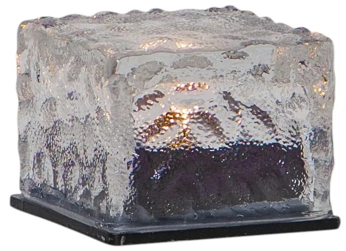 Vonkajšie solárne LED sviečky v súprave 3 ks (výška 5,5 cm) Icecube – Star Trading