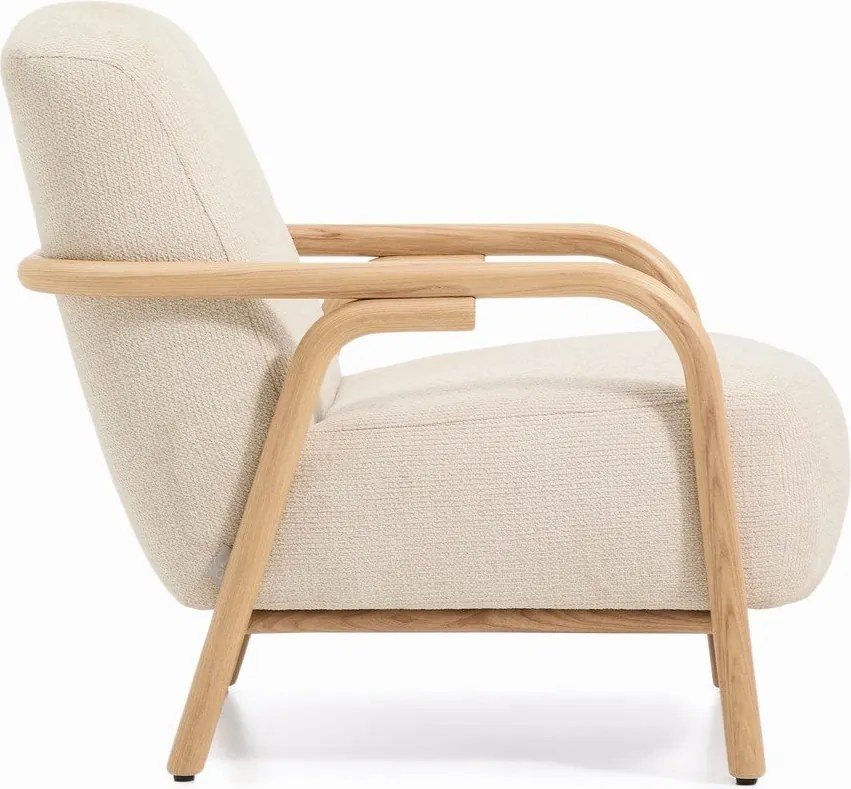 Béžové ženilkové kreslo Sylo – Kave Home