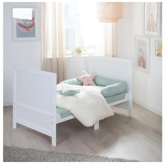 roba Kombinovaná detská postieľka Easy Sleep, 70 x 140 cm (biela)  (100396996)