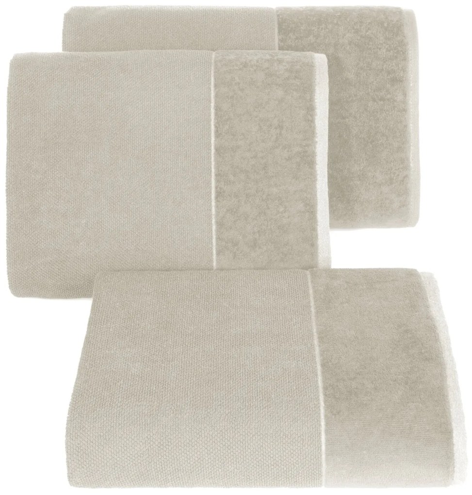 BAVLNENÝ UTERÁK LUCY2 50X90 CM BÉŽOVÁ