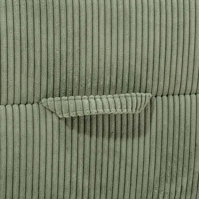 Rohová váľanda svetlozelená IBIS 90x200 cm